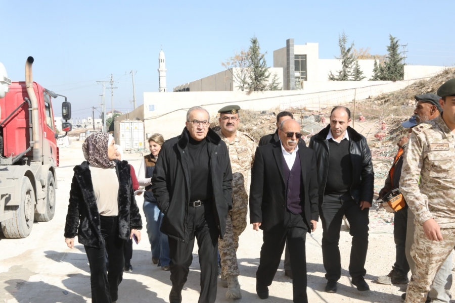 وزير الأشغال يجري جولة تفقدية لمشاريع في اربد وجرش وعجلون