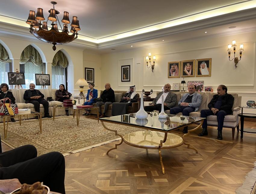 السديري يقيم مائدة إفطار حضرها عدد من الشخصيات