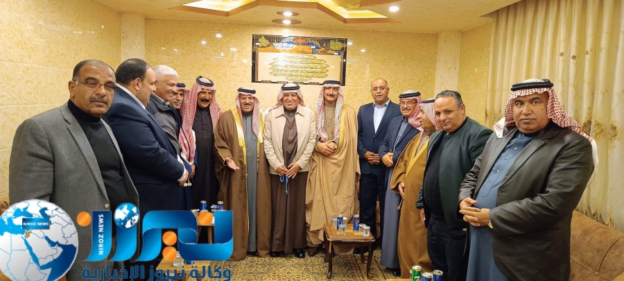 حسين الغانم الجبور يستقبل المهنئين بتخريج  نجله الملازم عدي  من الكلية العسكرية الملكية ...صور وفيديو 