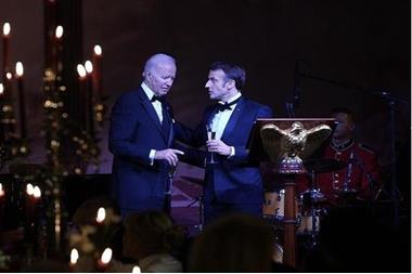 ماكرون يختتم زيارته للولايات المتحدة في مدينة اشترتها واشنطن من باريس