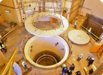 رسميا.. بدء إنشاء محطة نووية إيرانية جديدة