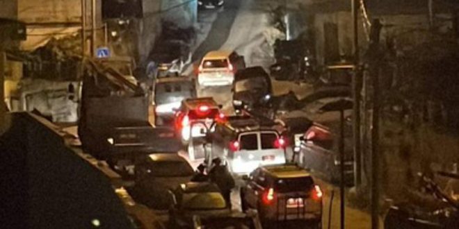 قوات الاحتلال تقتحم بلدة العيسوية في القدس المحتلة