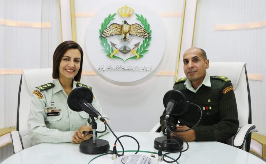 إذاعة الجيش العربي تستضيف الرائد الطبيب ناصر بني خالد