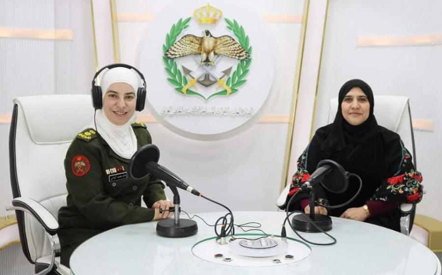 إذاعة الجيش العربي يستضيف غادة الغويري