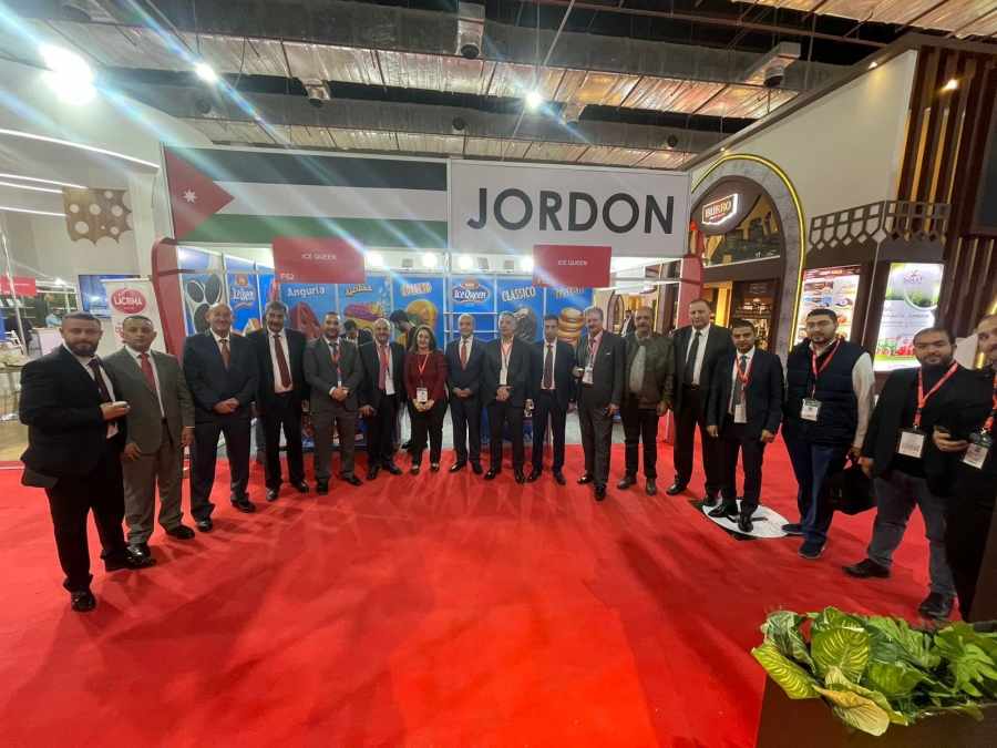 مشاركة أردنية واسعة في معرض فوود أفريكا في مصر..صور