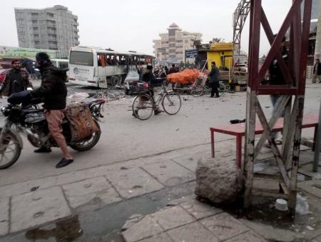 5 قتلى بانفجار حافلة شمالي أفغانستان