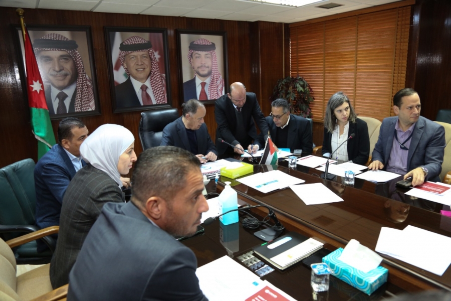 اتفاقية لخفض الفاقد المائي لقناة الملك عبد الله