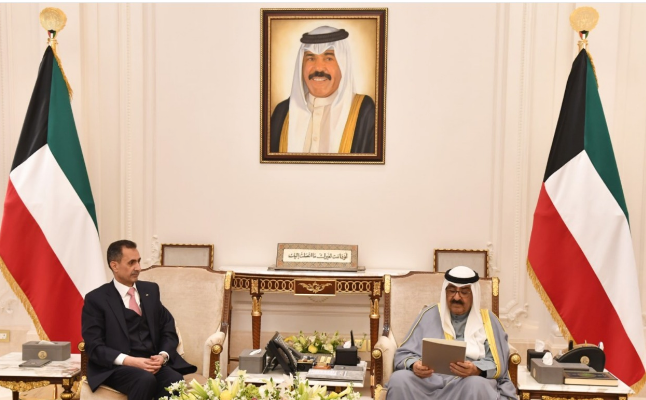 رسالة من الملك لولي عهد الكويت