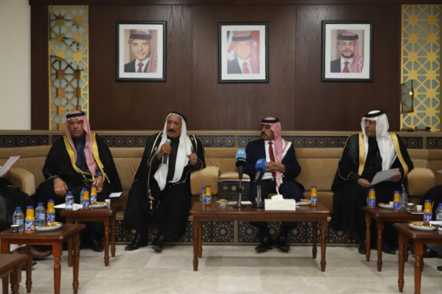 الحجايا : الملك عبر عن ارتياحه لتطبيق وثيقة الجلوة العشائرية