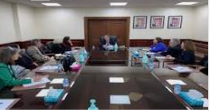 وزير الصحة يبحث سبل التعاون مع مجموعة المنظمة الخيرية الإنسانية