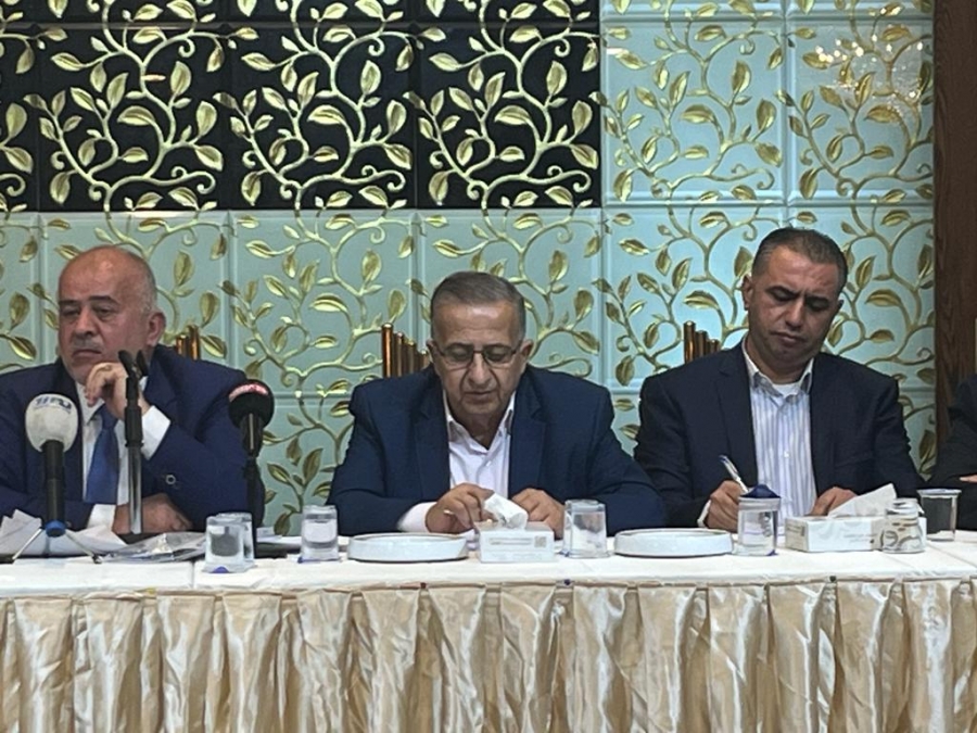 مئات المؤازرين لكتلة المستقبل  المترشحة لانتخابات غرفة تجارة محافظة اربد..صور