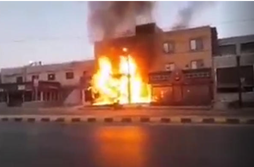 إصابة شخصين إثر حريق منزل في مدينة السلط