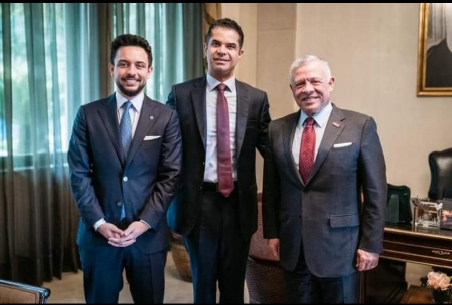 الملك يكرم شادي الحوراني