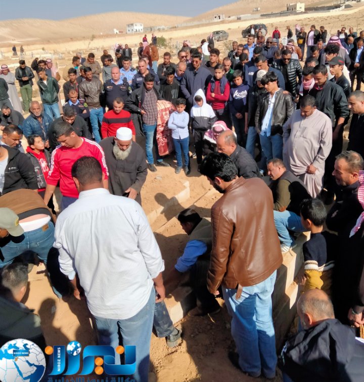 أهالي لواء الموقر يشيعون جثمان المرحوم نايل خالد محارب الجبور ... صور وفيديو 