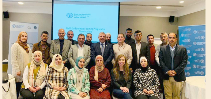 الفاو تختتم برنامج تدريب بيئي للأطباء البيطريين