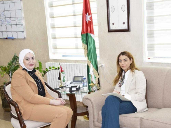 بني مصطفى تبحث مع وزيرة الرفاه القبرصي التعاون المشترك