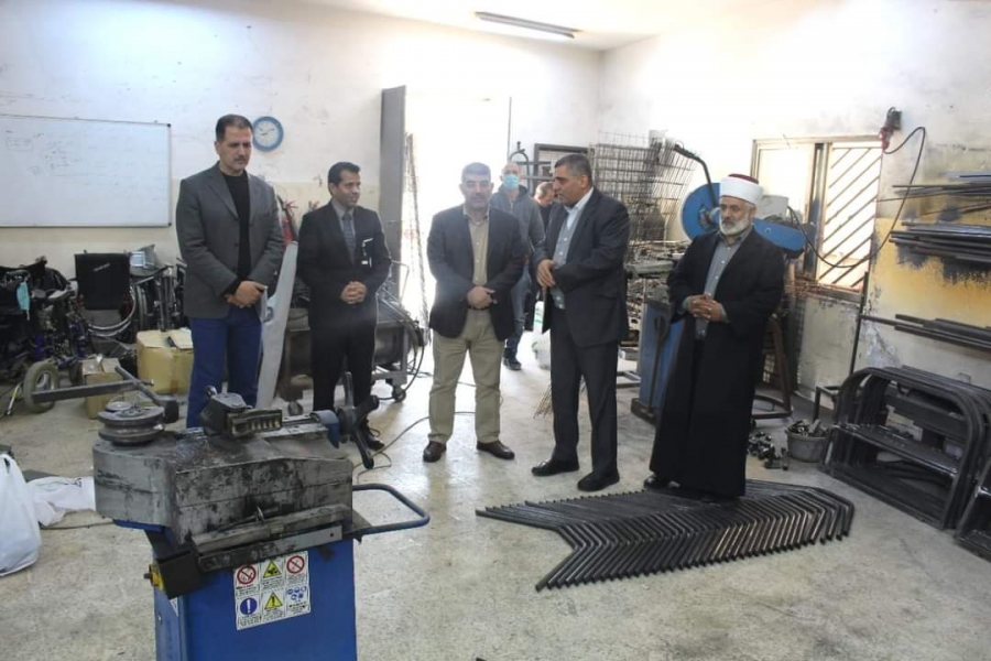 التدريب المهني تؤكد أهمية العلاقة التشاركية مع الهاشمية للمصابين العسكريين...صور