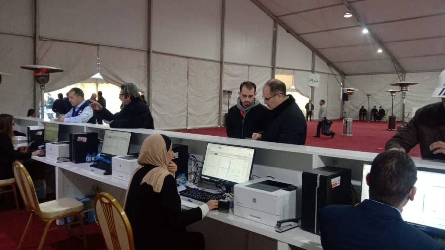 المستقلة للانتخاب: (28.36)  نسبة الاقتراع في انتخابات غرف التجارة حتى الساعة الثالثة مساءً....صور 