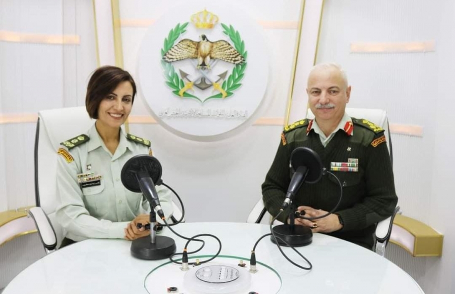 اذاعة الجيش العربي تستضيف العميد الطبيب ايهم حداد