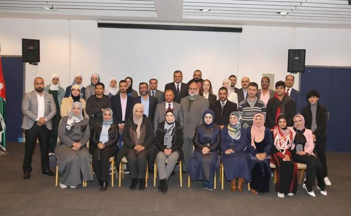 نائب امين عمان يرعى حفل تكريم الفائزين بمسابقة الخط العربي.