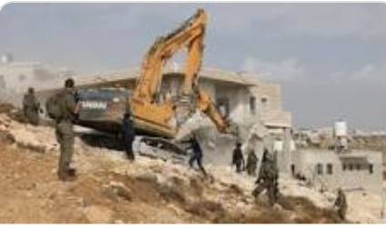 الاحتلال يهدم 4 منازل مأهولة في قرية شمالي أريحا
