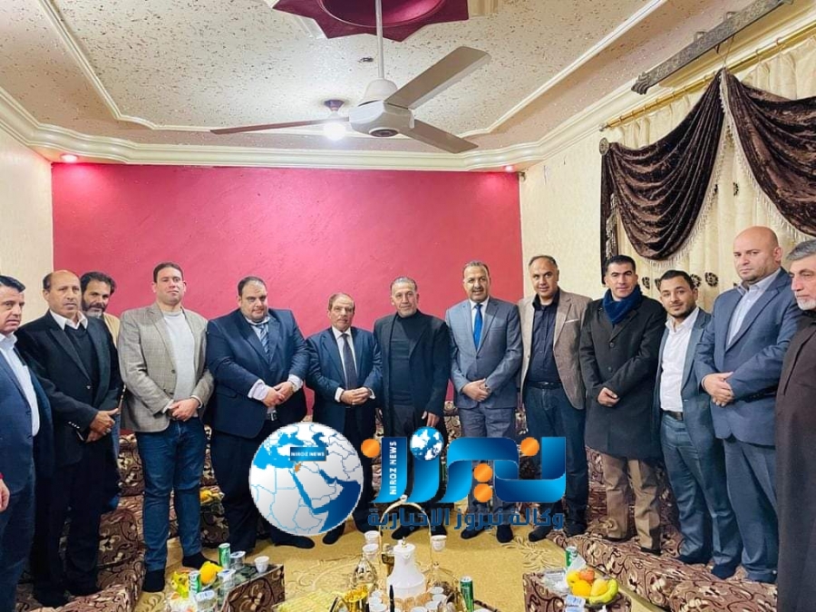 الخزاعلة يقيم مأدبة عشاء على شرف الفريق الطيب ...صور 