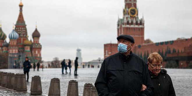 روسيا تسجل 59 وفاة ونحو 6 آلاف إصابة جديدة بكورونا