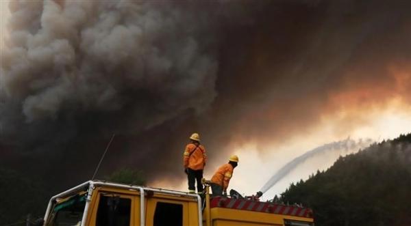 حريق يدمّر 7 آلاف هكتار في الأرجنتين