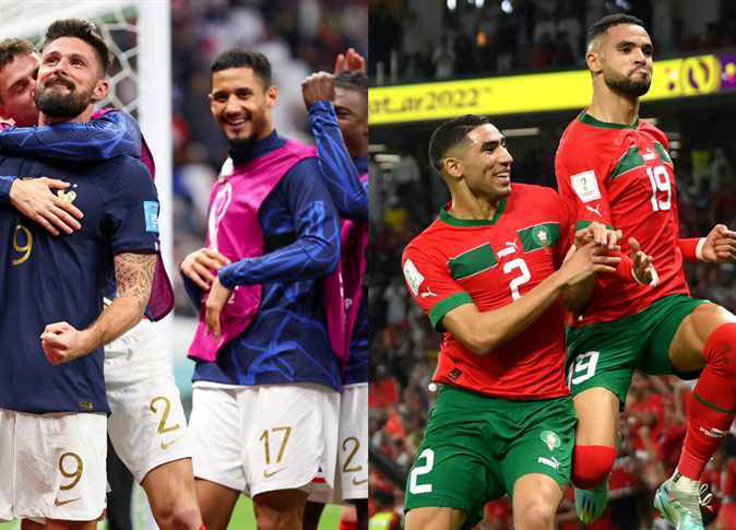 The Moroccan national team meets its French counterpart in the World Cup semifinals tonight