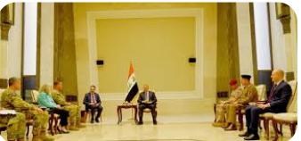 رئيس الحكومة العراقية يلتقي قائد القيادة المركزية الأميركية