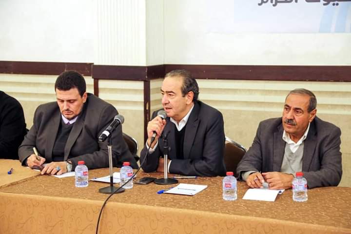 مجلس هيئة المكاتب يناقش اجراءات مجلس البناء الوطني حول المشاريع الهندسية