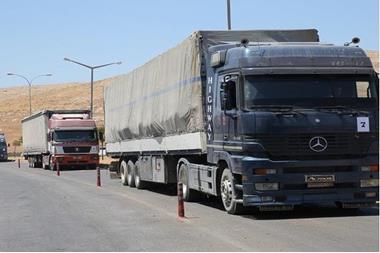 الجغبير: تأمين الحماية للشاحنات التي تحمل منتجات للتصدير