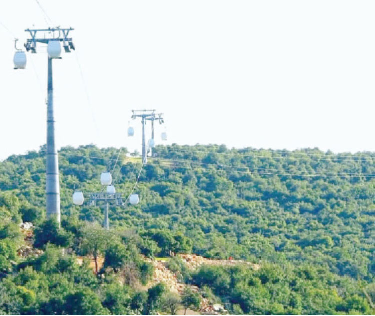 رصد 1.7 مليون دينار لمشروع تلفريك عجلون