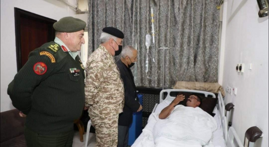 بتوجيهات ملكية..العيسوي والحنيطي يطمئنان على صحة مصابي أحداث الحسينية