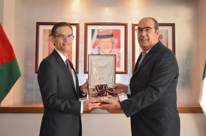 حفل تكريم السفير المكسيكي بمناسبة انتهاء مهام عمله