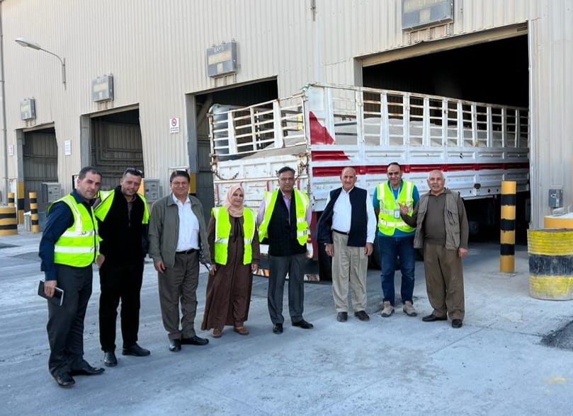 الذنيبات يتابع العمل في ميناء الفوسفات بالعقبة