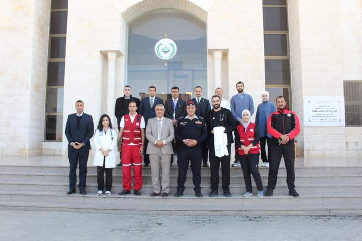 إطلاق فعاليات اليوم الطبي المجاني في أكاديمية الأمير الحسين بن عبدالله الثاني للحماية المدنية