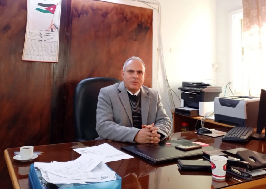 المهندس قتيبة عبيدات يباشر عمله مديرا لمديرية زراعة لواء الوسطية