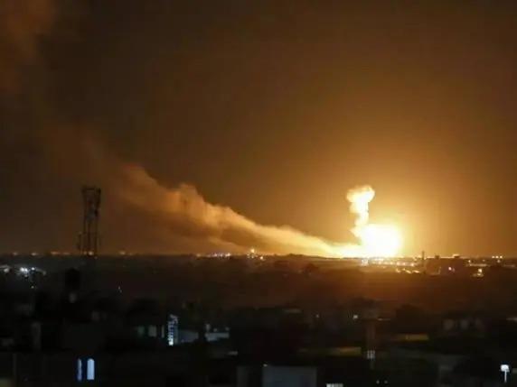 قصف إسرائيلي في محيط دمشق