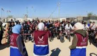 جمعية قطر الخيرية تختتم فعاليات خيمة كأس العالم في مخيم الزعتري