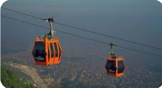 الهميسات يتفقد مشروع تلفريك عجلون