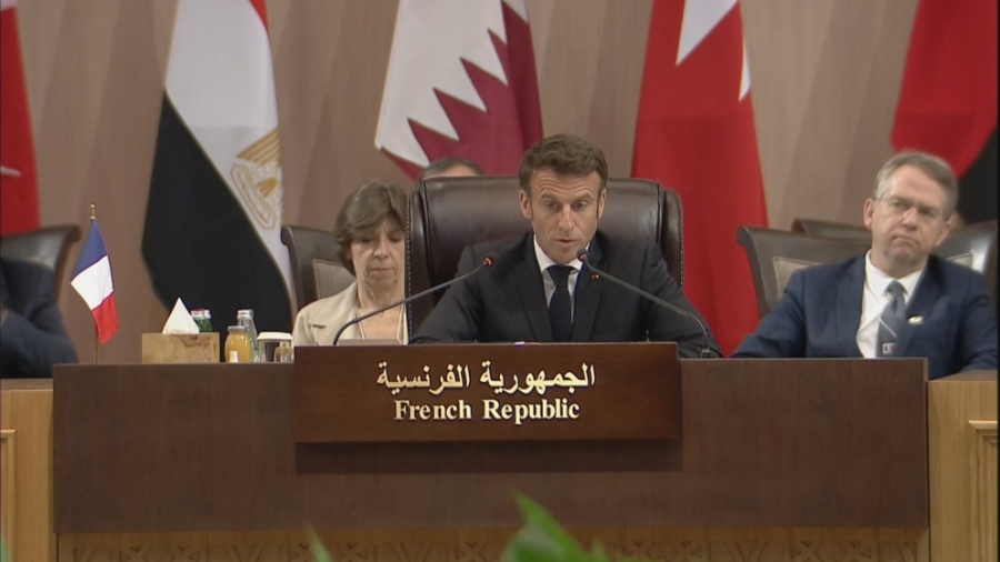 ماذا قال ماكرون عن الأردن في كلمته بمؤتمر بغداد للتعاون والشراكة ؟