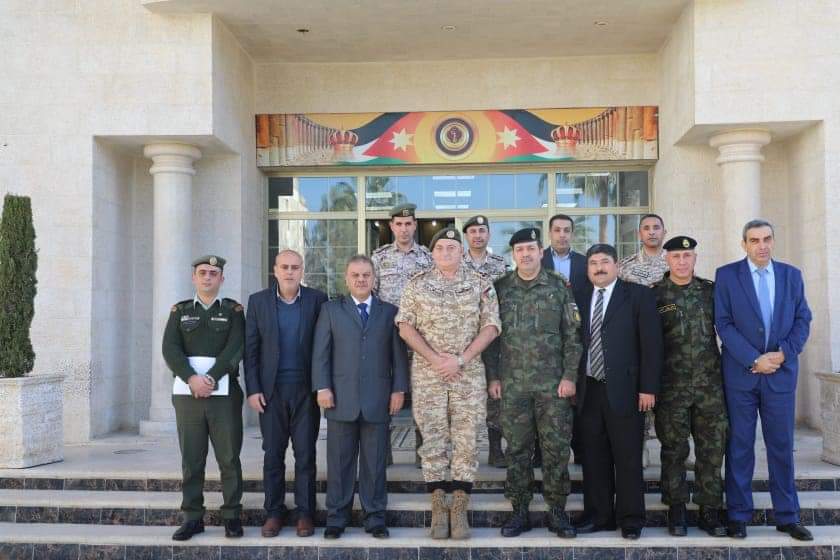 وفد طبي فلسطيني يزور مديرية الخدمات الطبية الملكية...صور