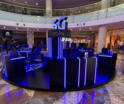 زين تفتتح ركناً لتجربة الجيل الخامس في تاج مول