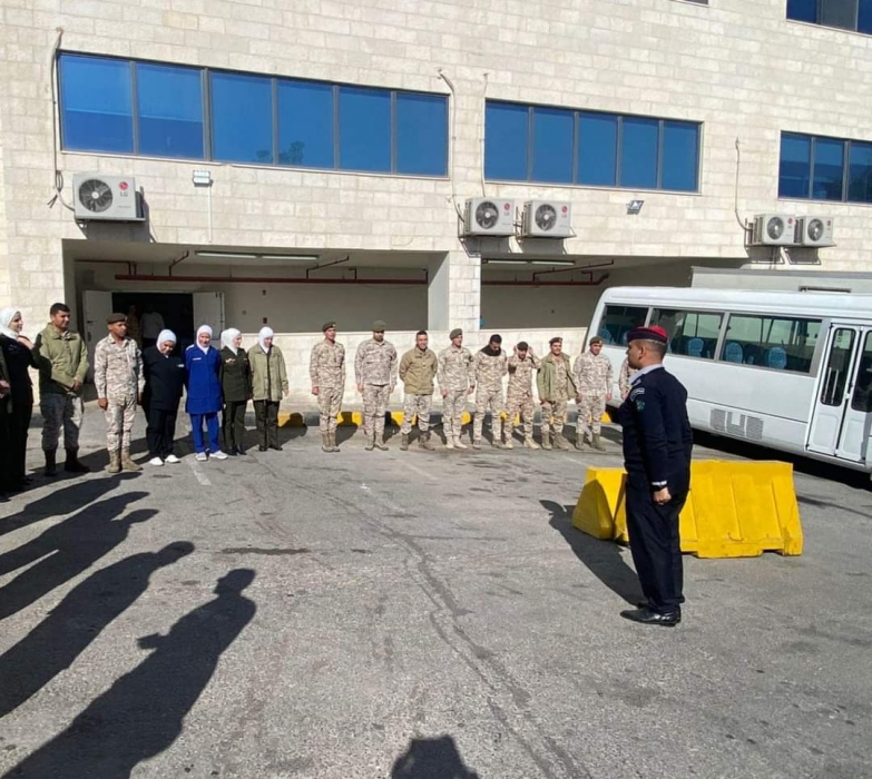 تمرين اخلاء وهمي في مركز الاورام العسكري…صور