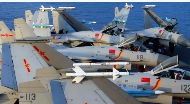 الصين تشعل الأجواء.. توغلت بـ39 طائرة في سماء تايوان