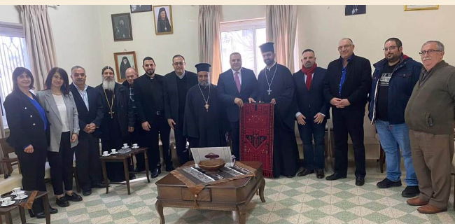 مجلس كنائس رام الله يشيد بدور الملك في الحفاظ على المقدسات