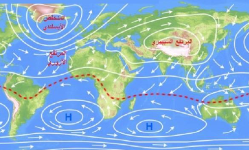 الاردن يتأثر بمرتفع جوي سيبيري نهاية العام
