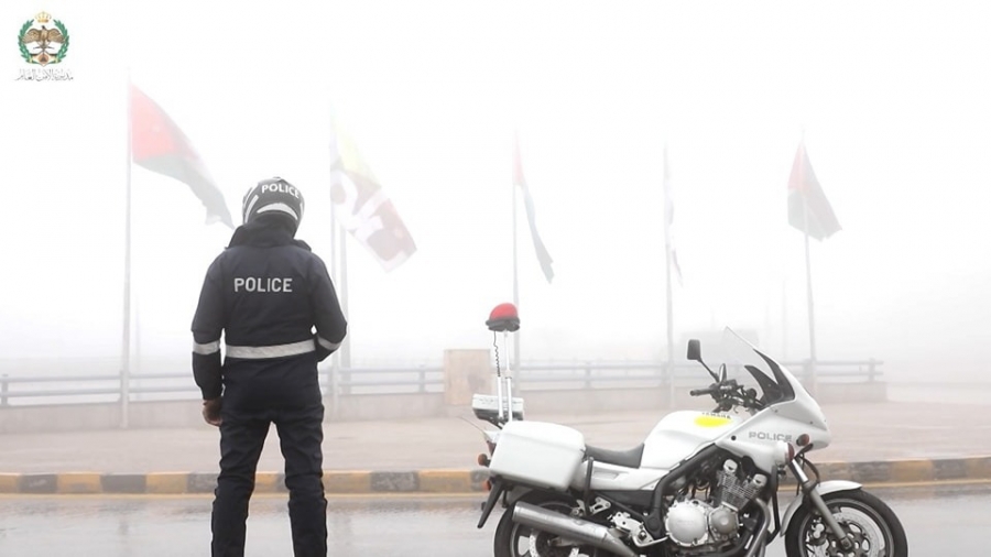 الأمن العام يجدد تحذيراته خلال المنخفض الجوي