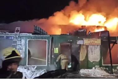 ارتفاع حصيلة ضحايا حريق في دار لرعاية المسنين في روسيا